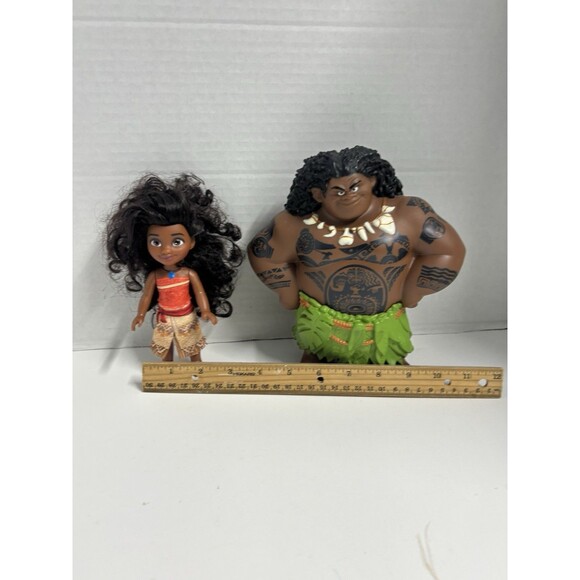 Disney Moana And Large Mega Maui Figure - Picture 5 of 5